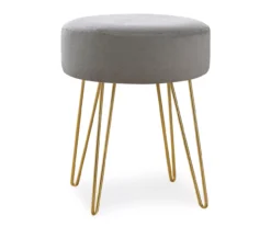 Hairpin Leg Upholstered Ottoman 22 Hairpin Leg Upholstered Ottoman -Walker Edison Shop 810533416 2