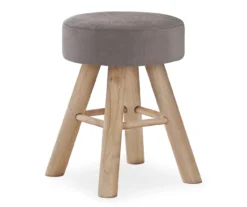 Wooden Leg Upholstered Ottoman 25 Wooden Leg Upholstered Ottoman -Walker Edison Shop 810533418 2