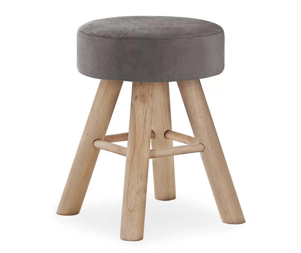 Wooden Leg Upholstered Ottoman 5 Wooden Leg Upholstered Ottoman - Image 5