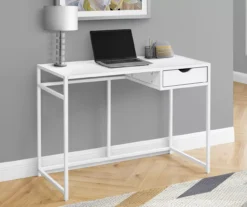 42" Single Drawer Computer Desk -Walker Edison Shop 810533429 1
