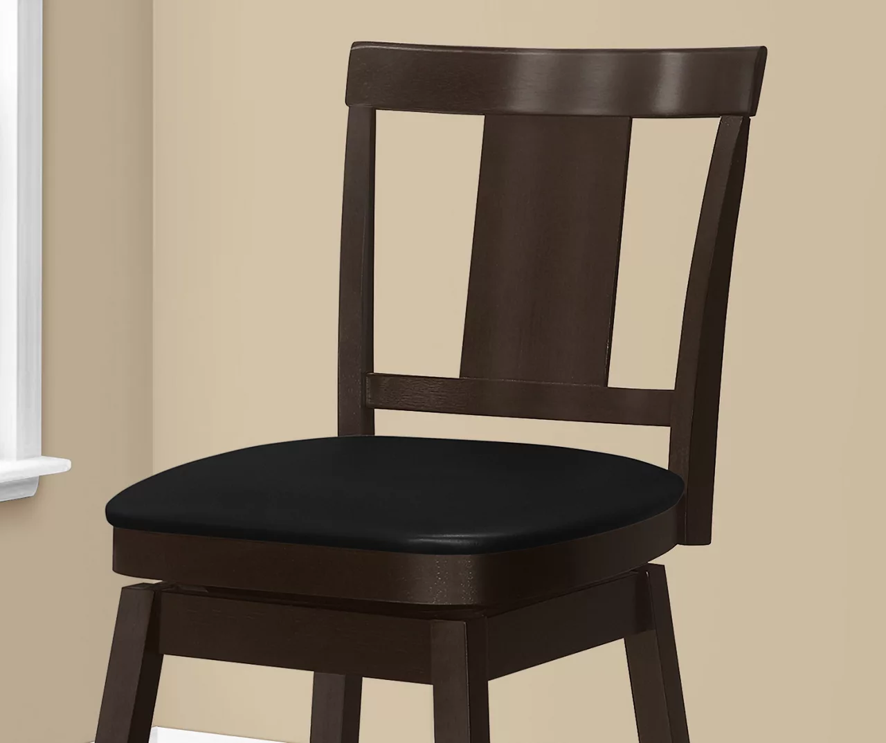 Faux Leather Swivel Bar Stools, 2-Pack 13 Faux Leather Swivel Bar Stools, 2-Pack - Image 13