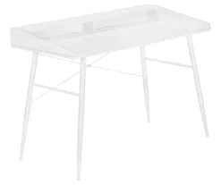 2-Cubby Computer Desk With Hutch -Walker Edison Shop 810533450 2