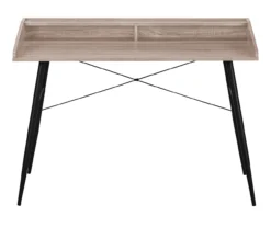 2-Cubby Computer Desk With Hutch -Walker Edison Shop 810533451 4