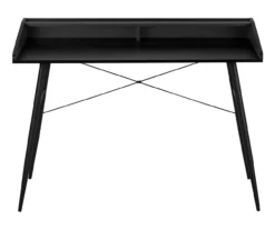 2-Cubby Computer Desk With Hutch -Walker Edison Shop 810533452 4