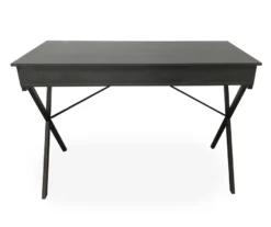 Real Living Rustic 2-Drawer Writing Desk -Walker Edison Shop 810534674 3