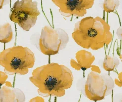 Golden Poppy Wood Leg Storage Ottoman -Walker Edison Shop 810535757 5