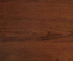 Cherry Wood Look 3-Drawer L-Shaped Corner Computer Desk -Walker Edison Shop 810535779 3