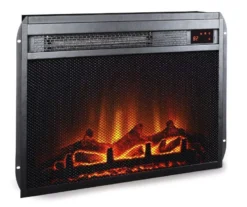 23" Mesh Electric Fireplace Insert 8 23" Mesh Electric Fireplace Insert -Walker Edison Shop 810538190 5