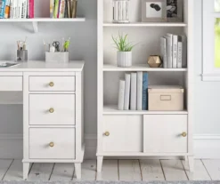 Monarch Hill Poppy Ivory Oak Bookcase -Walker Edison Shop 810538210 3