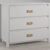 Monarch Hill Haven Dove Gray 3-Drawer Dresser