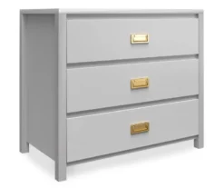 Monarch Hill Haven Dove Gray 3-Drawer Dresser -Walker Edison Shop 810538227 4