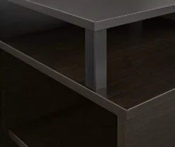 65" Himmel Espresso Electric Fireplace Console -Walker Edison Shop 810538249 4