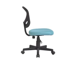 Teal Mesh Office Chair -Walker Edison Shop 810538337 4 1