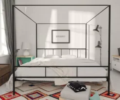 Novogratz Marion Canopy Bed -Walker Edison Shop 810538415 2