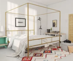 Novogratz Marion Canopy Bed -Walker Edison Shop 810538418 1