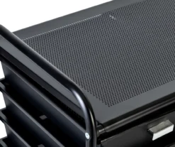 Black Metal 12-Drawer Rolling Storage Cart -Walker Edison Shop 810539917 4