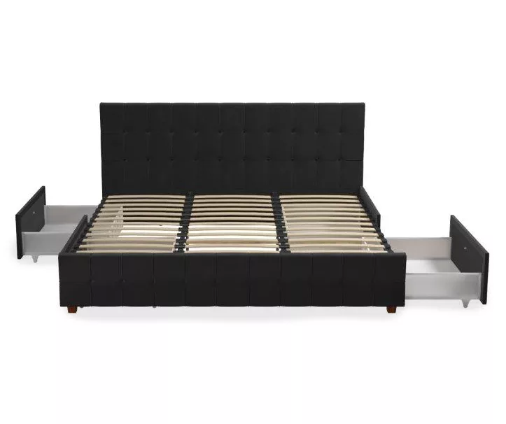 CosmoLiving Elizabeth Velvet Storage Bed 14 CosmoLiving Elizabeth Velvet Storage Bed - Image 14