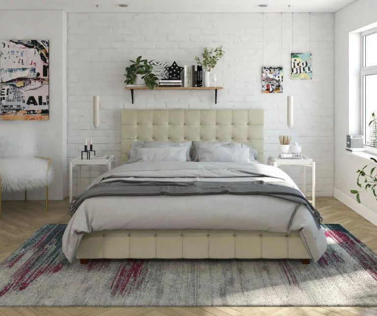 CosmoLiving Elizabeth Velvet Storage Bed 15 CosmoLiving Elizabeth Velvet Storage Bed - Image 15