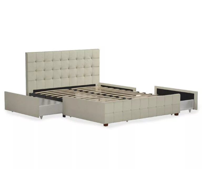 CosmoLiving Elizabeth Velvet Storage Bed 17 CosmoLiving Elizabeth Velvet Storage Bed - Image 17