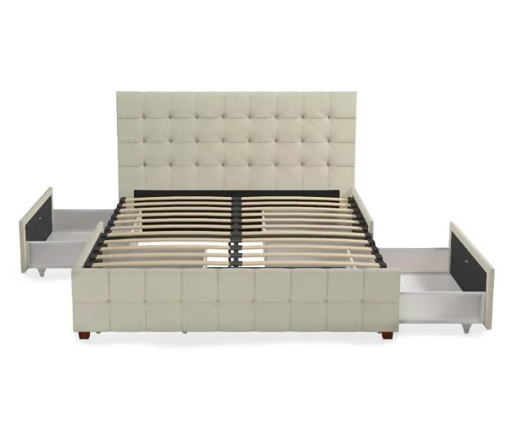 CosmoLiving Elizabeth Velvet Storage Bed 19 CosmoLiving Elizabeth Velvet Storage Bed - Image 19