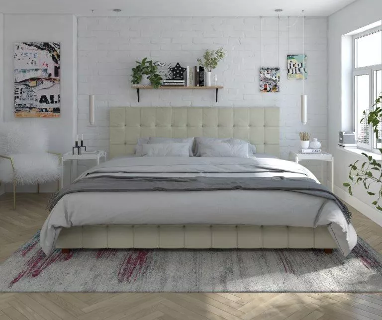 CosmoLiving Elizabeth Velvet Storage Bed 20 CosmoLiving Elizabeth Velvet Storage Bed - Image 20