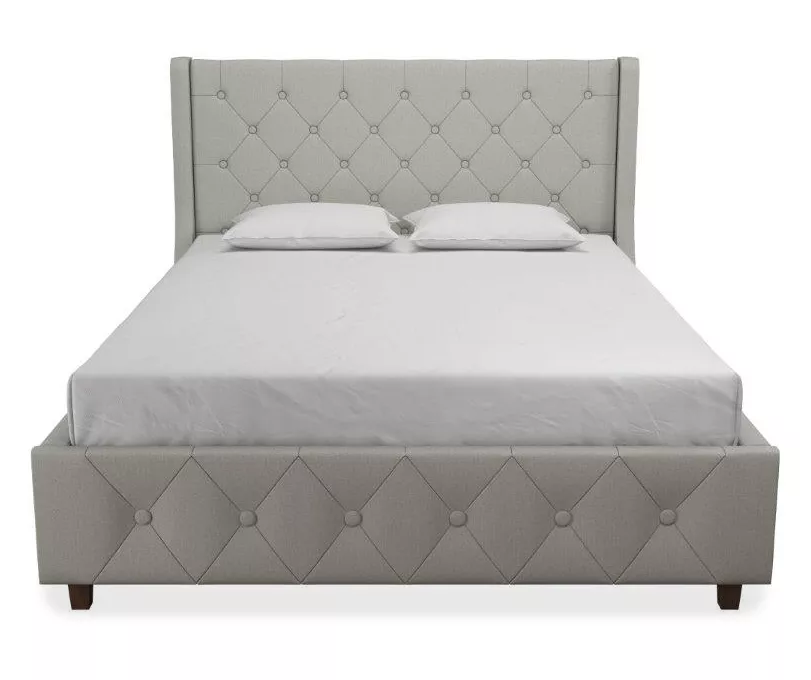 CosmoLiving Mercer Wingback Linen Bed 17 CosmoLiving Mercer Wingback Linen Bed - Image 17