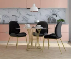 CosmoLiving Astor Velvet Dining Chair -Walker Edison Shop 810540993 1