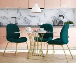 CosmoLiving Astor Velvet Dining Chair -Walker Edison Shop 810540995 2