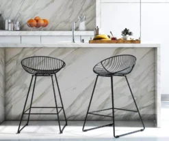 CosmoLiving Ellis Wire Counter Stool -Walker Edison Shop 810541010 2