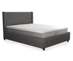 CosmoLiving Mercer Wingback Linen Bed 25 CosmoLiving Mercer Wingback Linen Bed -Walker Edison Shop 810541029 3