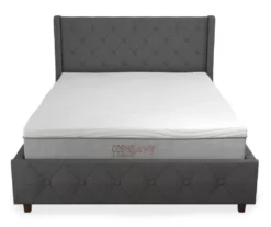 CosmoLiving Mercer Wingback Linen Bed 26 CosmoLiving Mercer Wingback Linen Bed -Walker Edison Shop 810541029 4