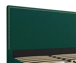 CosmoLiving Audrey Velvet King Bed -Walker Edison Shop 810541049 5