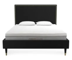 CosmoLiving Audrey Velvet King Bed -Walker Edison Shop 810541051 4