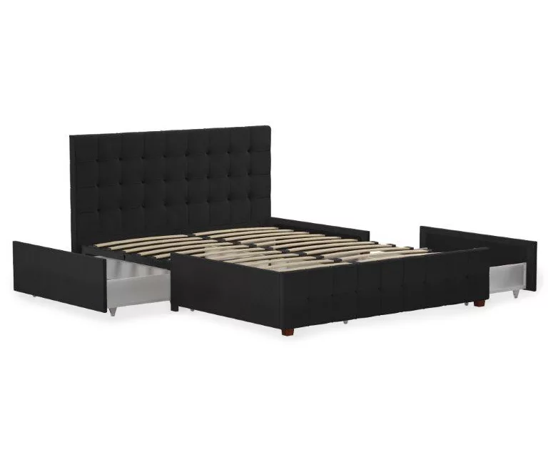 CosmoLiving Elizabeth Velvet Storage Bed 7 CosmoLiving Elizabeth Velvet Storage Bed - Image 7