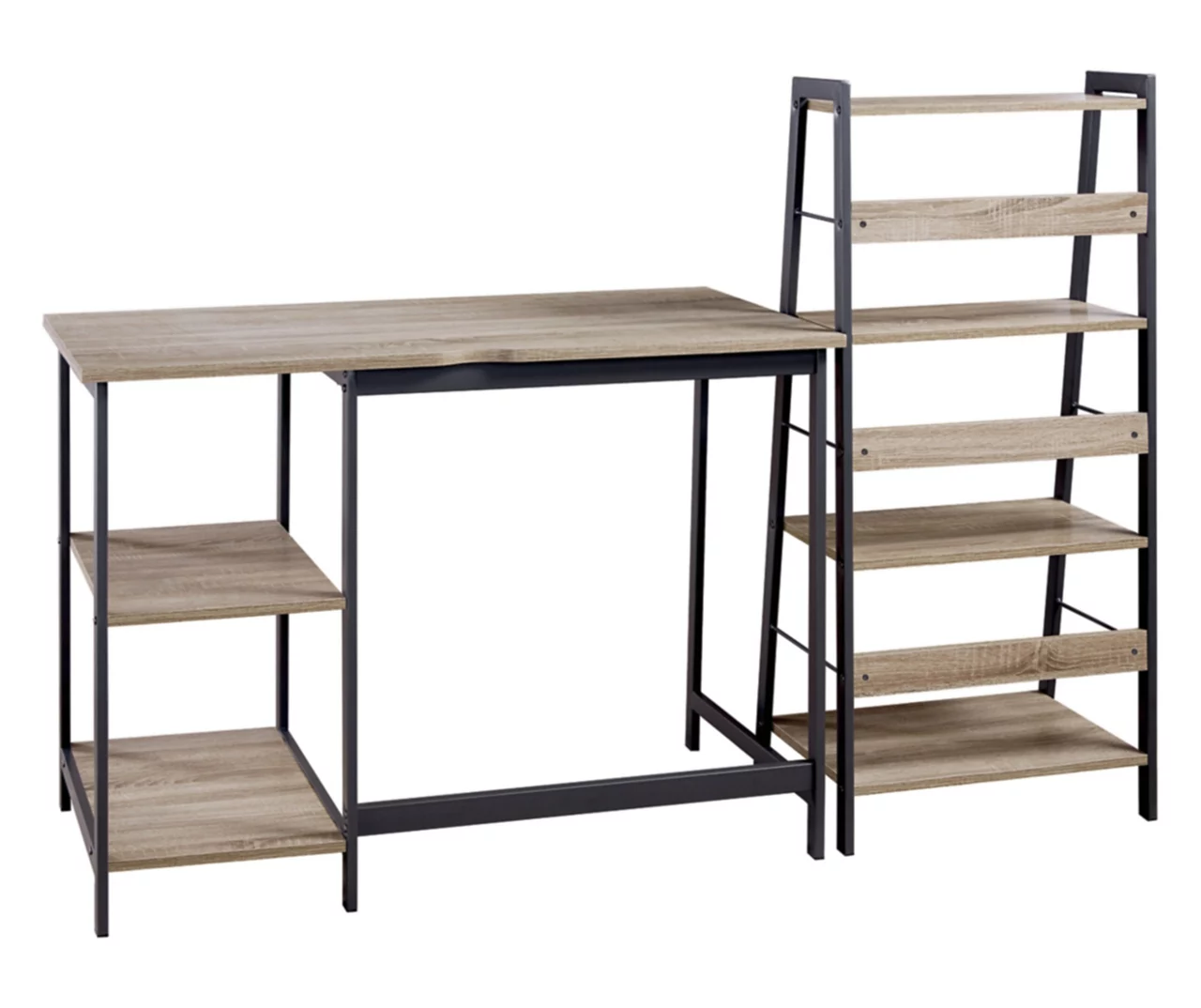 Soho 2-Piece Home Office Desk & Bookshelf Set 3 Soho 2-Piece Home Office Desk & Bookshelf Set - Image 3