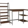 Soho 2-Piece Wooden Desk & Bookcase Set