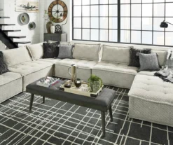 Bales Checkered Taupe Upholstered Accent Chair -Walker Edison Shop 810542299 17