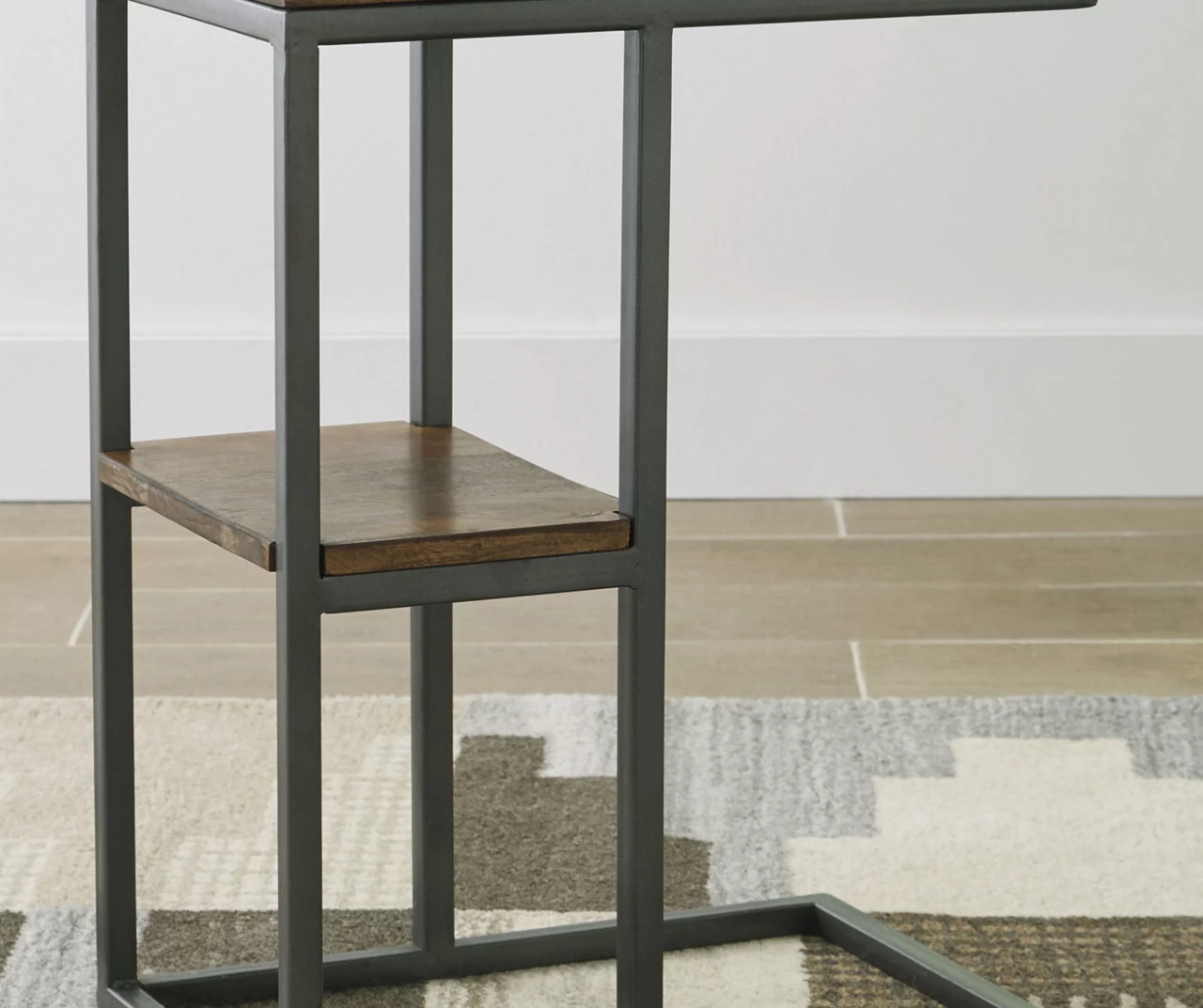 Forestmin Wood Cantilever Accent Table 2 Forestmin Wood Cantilever Accent Table - Image 2