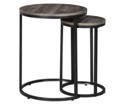 Briarsboro 2-Piece Nesting Accent Table Set -Walker Edison Shop 810542311 3