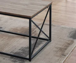 Monarch X Frame 3-Piece Occasional Table Set -Walker Edison Shop 810542421 3