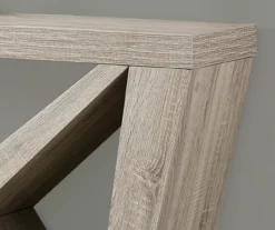 Monarch Asymmetrical Console Table -Walker Edison Shop 810542441 3