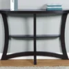 Espresso Hall Console Table