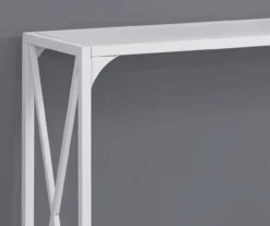Monarch Metal X-Shaped Console Table -Walker Edison Shop 810542458 3