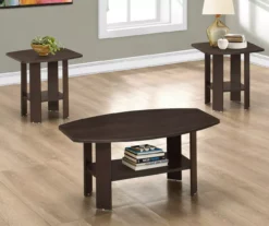 Monarch 3-Piece Occasional Table Set 37 Monarch 3-Piece Occasional Table Set -Walker Edison Shop 810542462 1