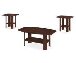 Monarch 3-Piece Occasional Table Set 25 Monarch 3-Piece Occasional Table Set -Walker Edison Shop 810542463 2