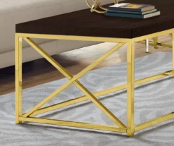 Monarch Metal Coffee Table -Walker Edison Shop 810542480 3