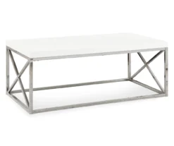 Monarch Metal Coffee Table -Walker Edison Shop 810542483 2