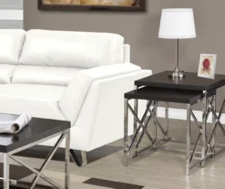 Monarch 2-Piece Nesting Accent Table Set 23 Monarch 2-Piece Nesting Accent Table Set -Walker Edison Shop 810542484 1