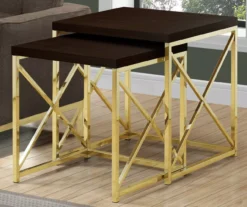 Monarch 2-Piece Nesting Accent Table Set 22 Monarch 2-Piece Nesting Accent Table Set -Walker Edison Shop 810542486 1
