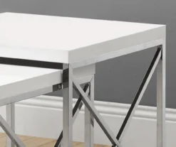 Monarch 2-Piece Nesting Accent Table Set 29 Monarch 2-Piece Nesting Accent Table Set -Walker Edison Shop 810542488 3